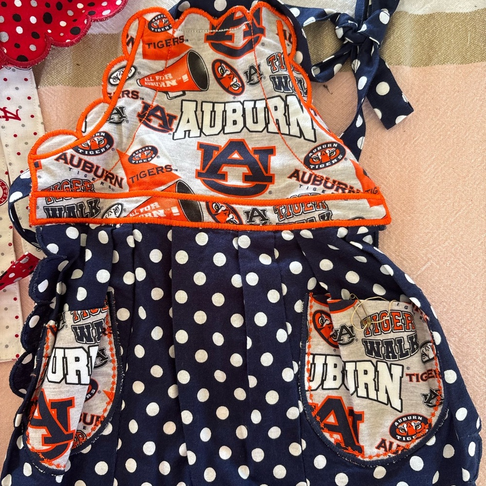 Kids Polka Dot Apron